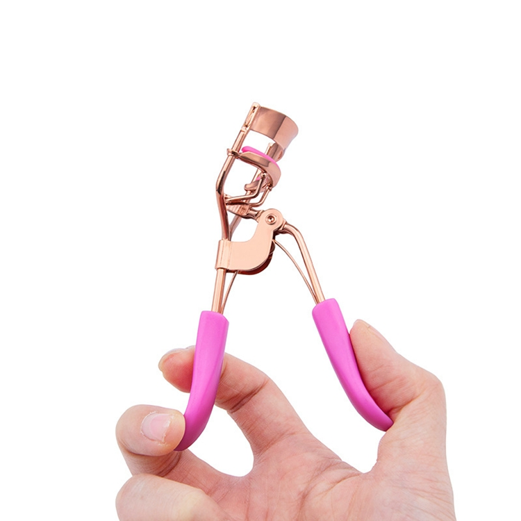Private Label Mini Black Rose Gold Eyelash Curler Wholesale