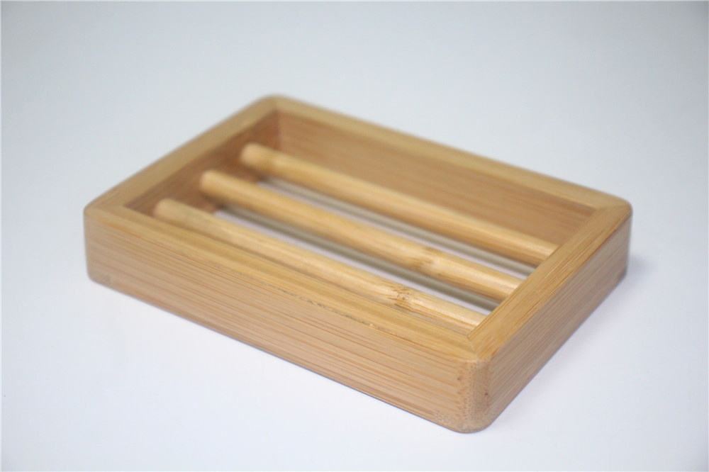 Eco-Friendly Bamboo Soap Box Japan Bathroom Home and Hotel Use Draining Box