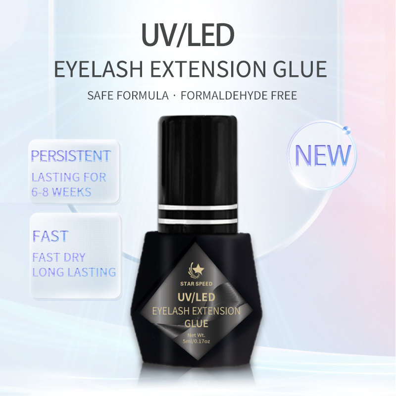 Long Lasting Fast Dry Adhesive UV LED Eyelash Extension Glue Ready to Ship