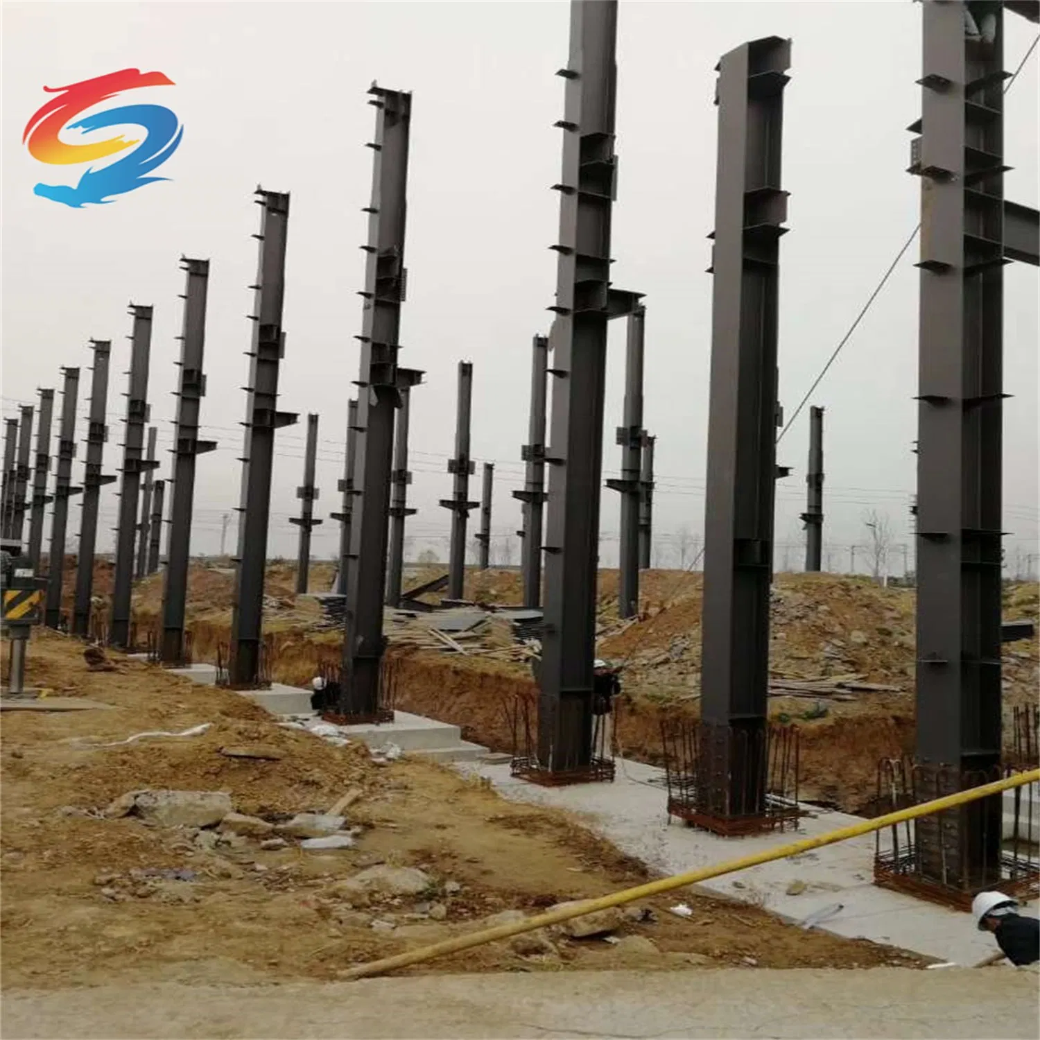 Customized Steel Structure Shopping Center Building with High Strength Steel