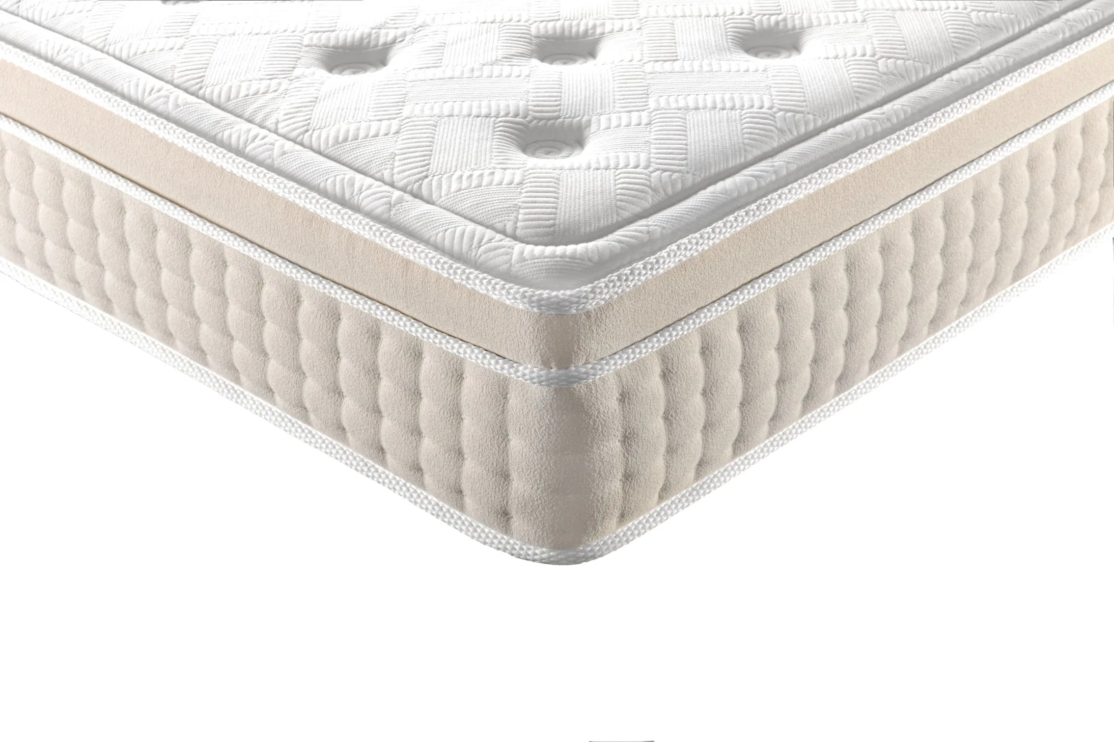 Low Price Resilient Breathable Sleeping Comfort Spring Rolled Mattress for Hotel