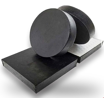 Laminated Bridge Seismic Isolation Rubber Bearing Rubber Vibration Damper EPDM Bridge Building Support Bridge Support Pad