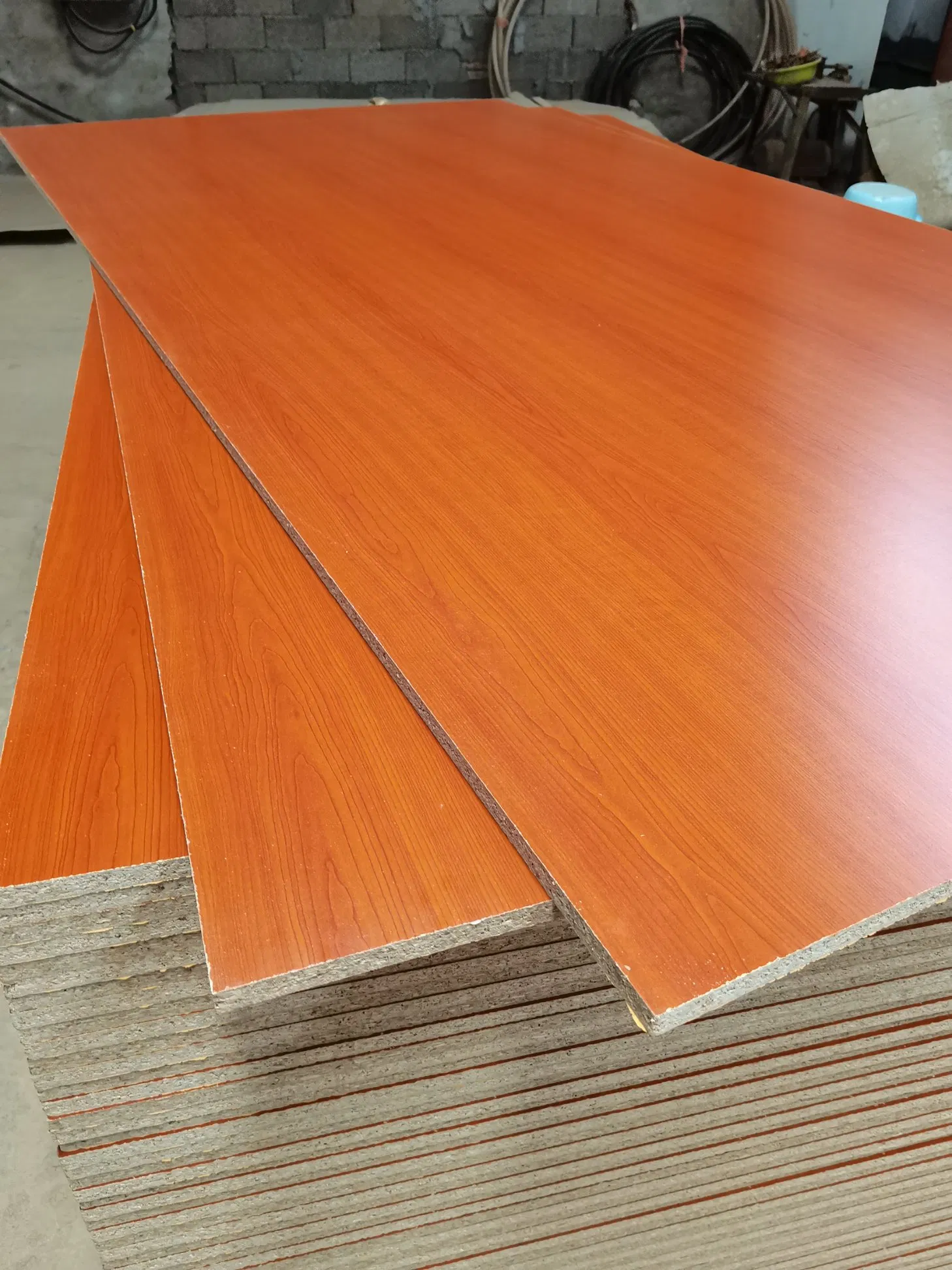 Melamine Furniture Grade Melamine Faced Plywood Synchronized Recon Plywood From Factory