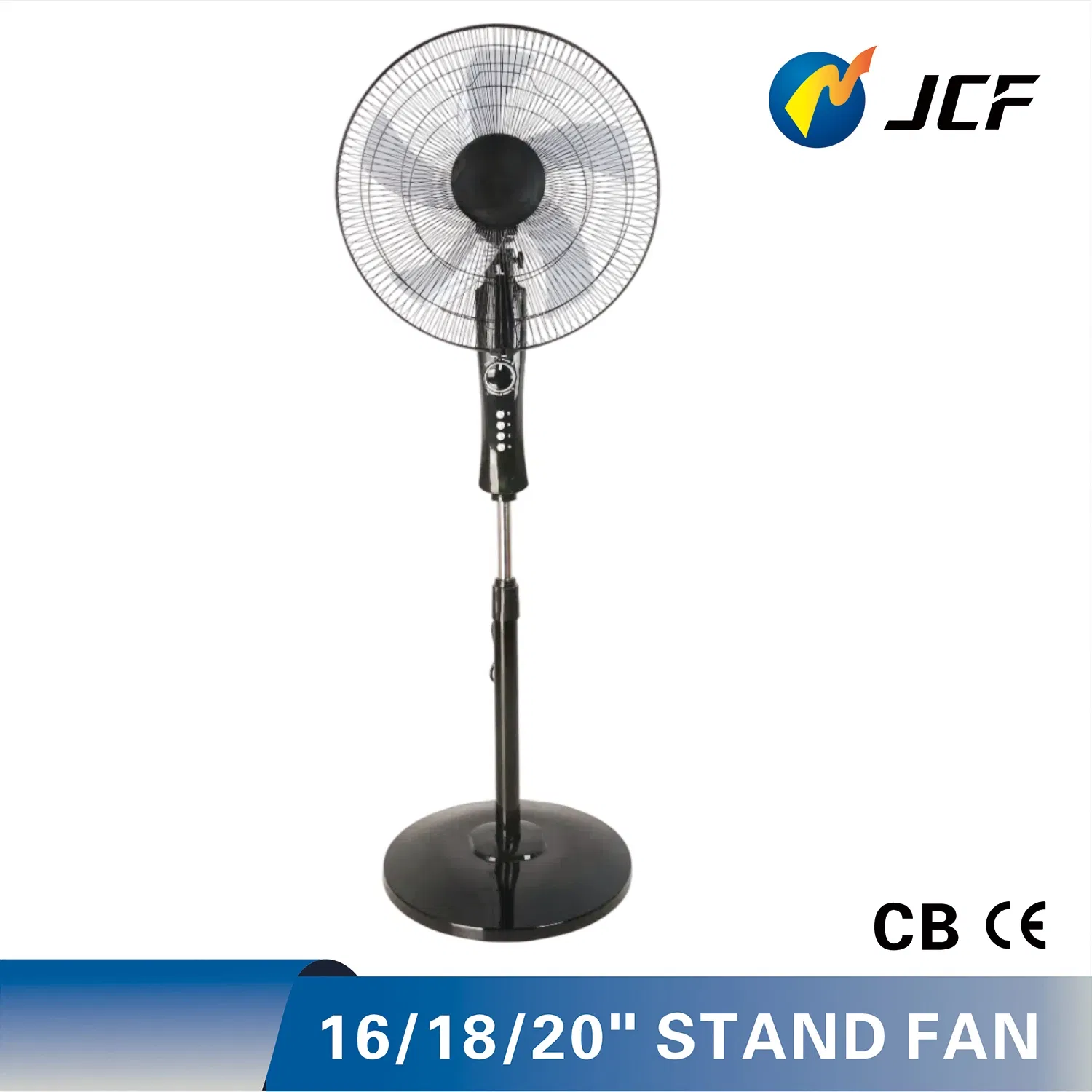 Fashionable Electric Stand Fan 3 Speed Household Pedestal Floor Fan
