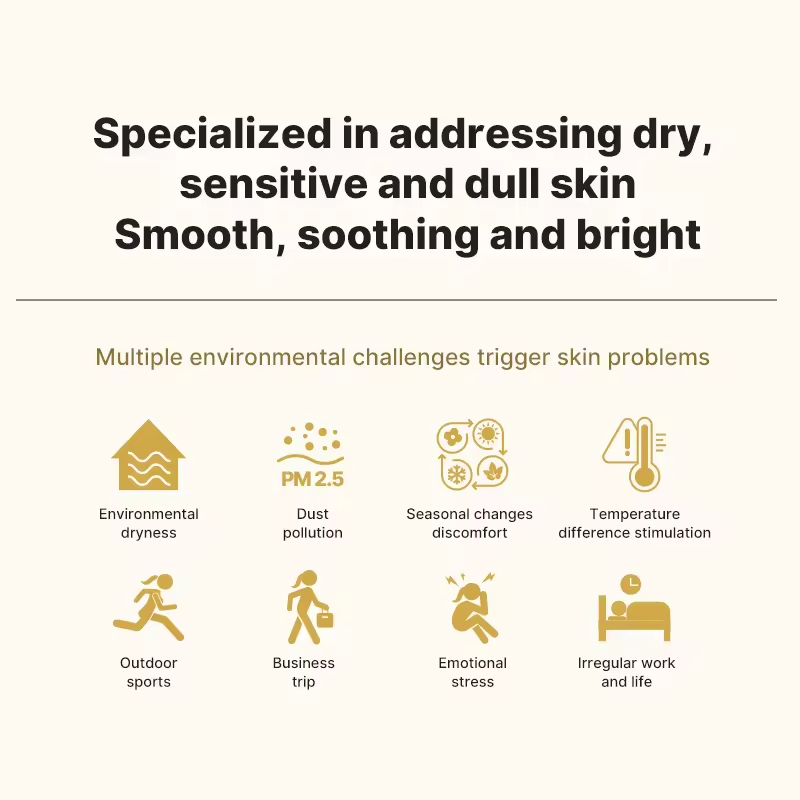 Essential Skincare Product Plant Extract Deep Moisturizing Toner Soothing Brightening Revitalizing Facial Toner