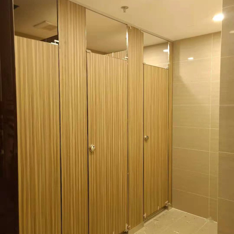 High Performance Compact Laminate Toilet Cubicle for School and Shopping Mall