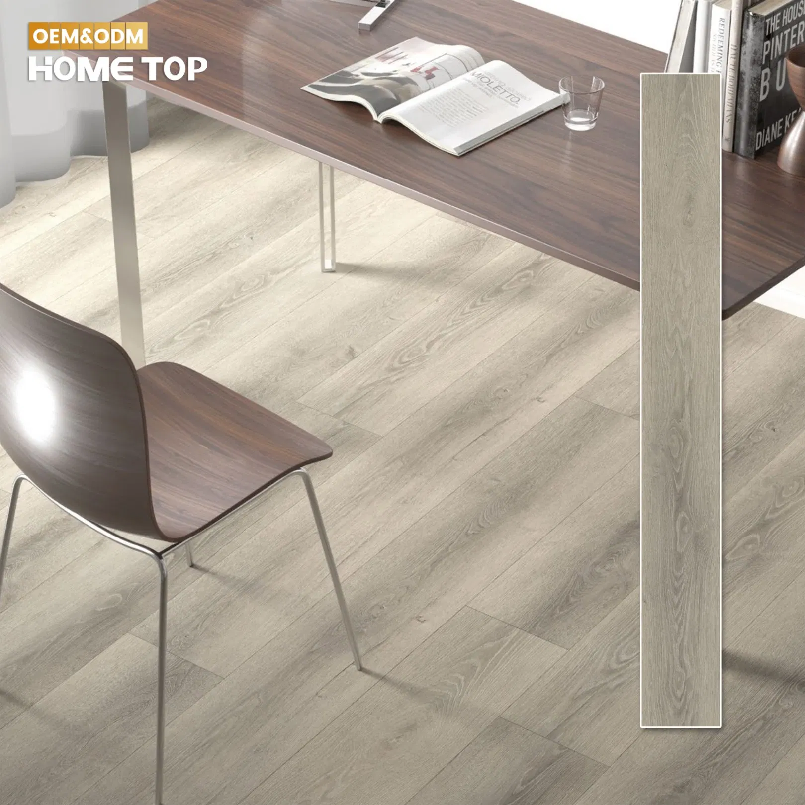 Экологичная водонепроницаемая SPC виниловая плитка