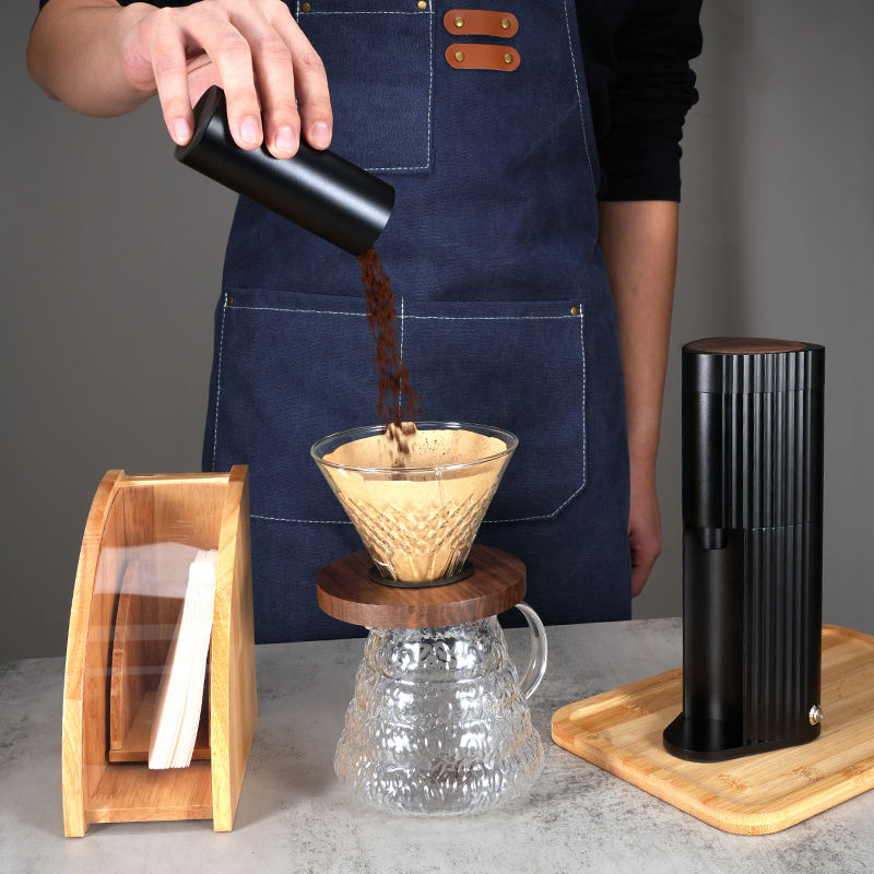 420 Stainless Steel Burr Core 120 Grade Adjustable Espresso Electric Coffee Bean Grinder Machine