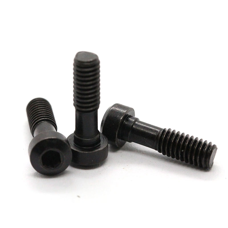 Wholesale Factory Price Stainless Steel Black Coating Cylindrical Head Screws with Hexagon M6 Socket Head Captive Screws