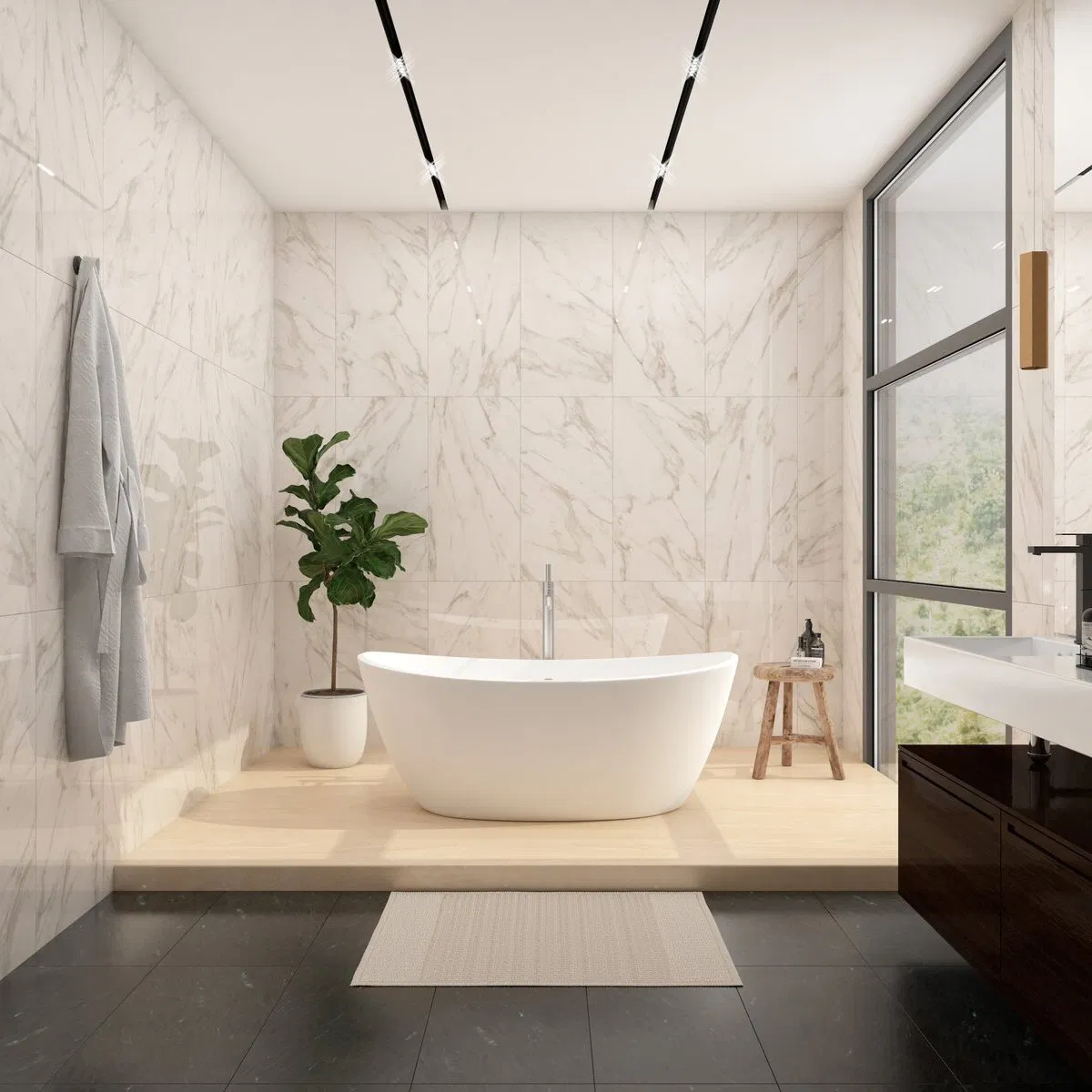 High Quality 67" X 30" Acrylic Bad Free Standing Soaking Acrylic Bathtubs Bath Tub