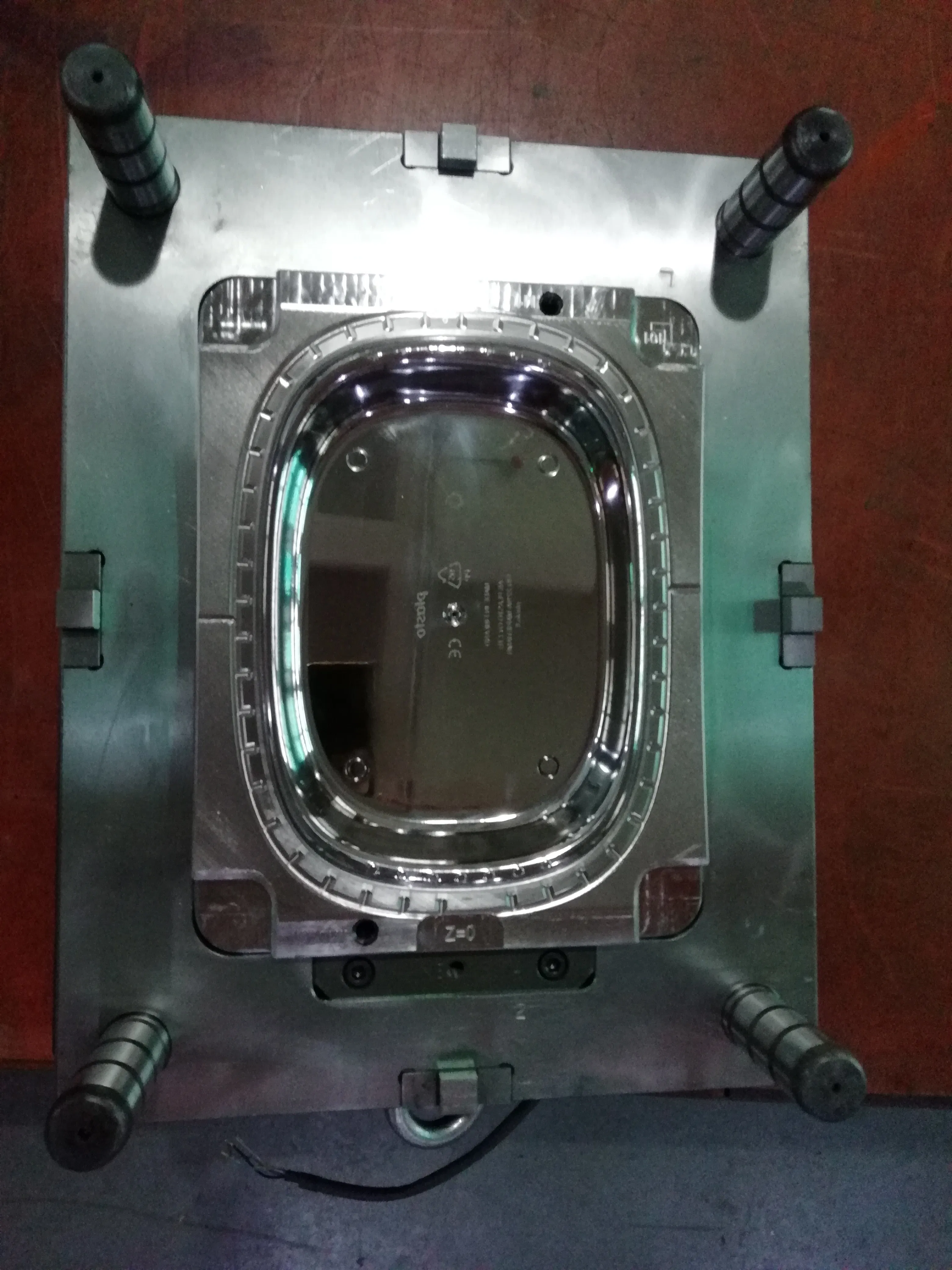 Rectangle Plastic Tray with Proe Design Software for Long Mold Life