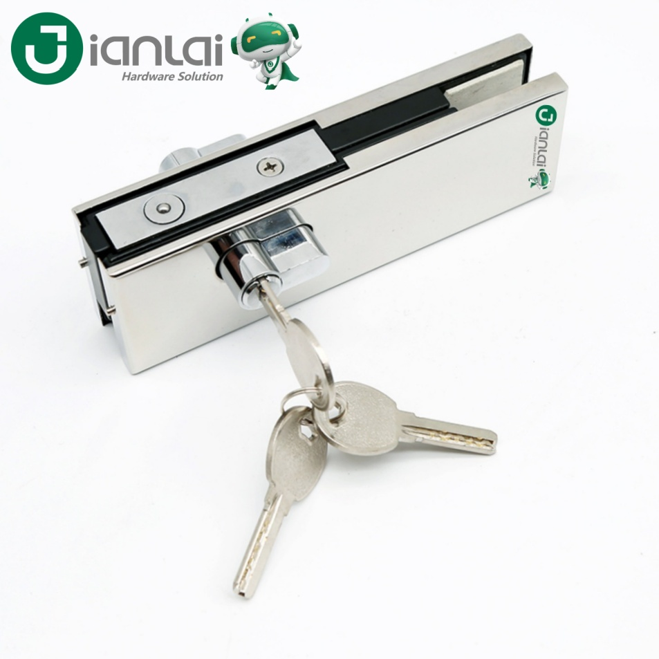 Security Patch Lock Mortise Fittings for Glass Door Lock Patch Fitting