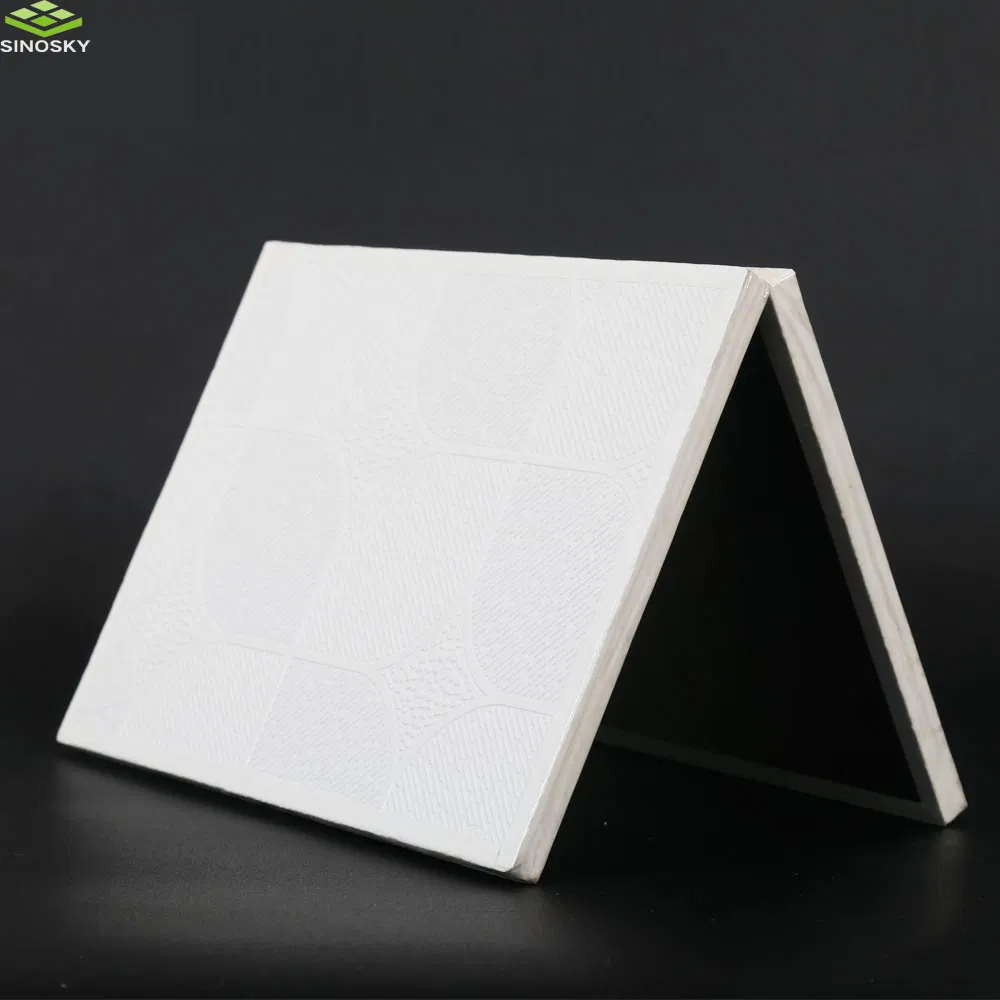 Best Sound Absorption Perforated Gypsum Board Ceiling for Partition Wall Systems