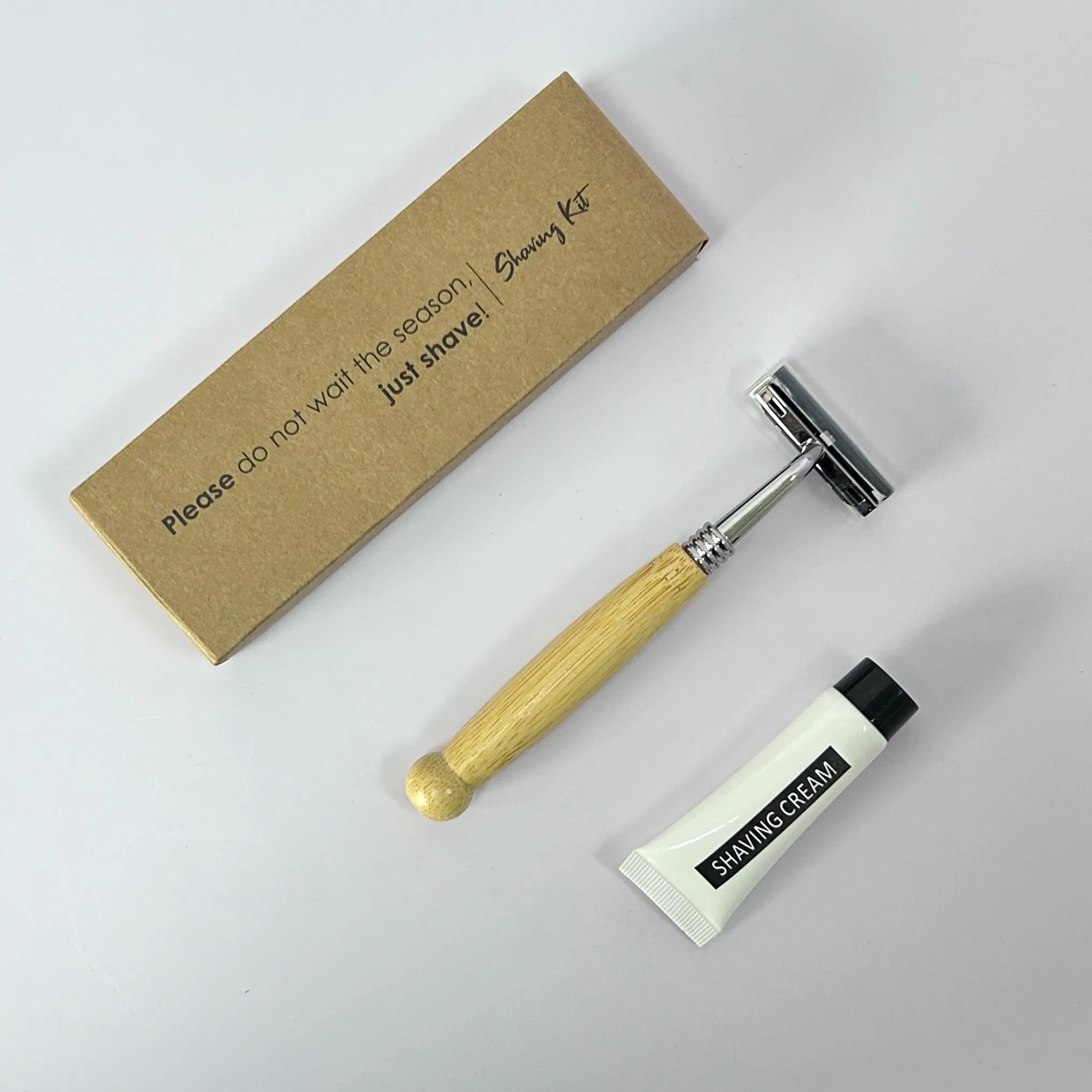 Eco-Friendly Kraft Packing Box Disposable Toiletries Set Luxury Hotel Amenities Set