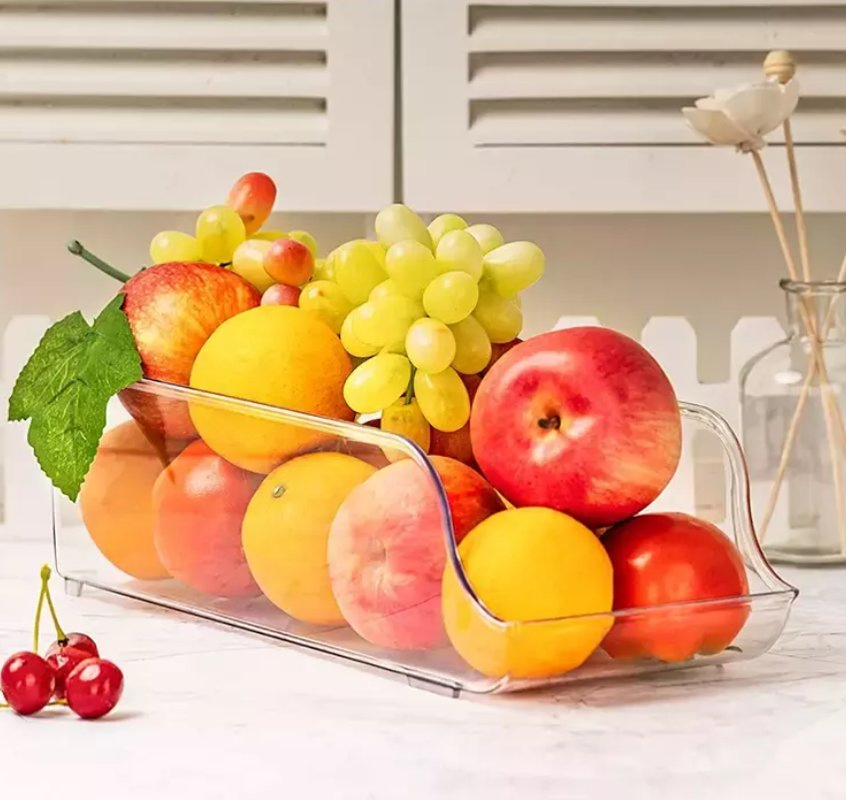 Pet Beverage Storage Container Storage Holder with Lid Organizer