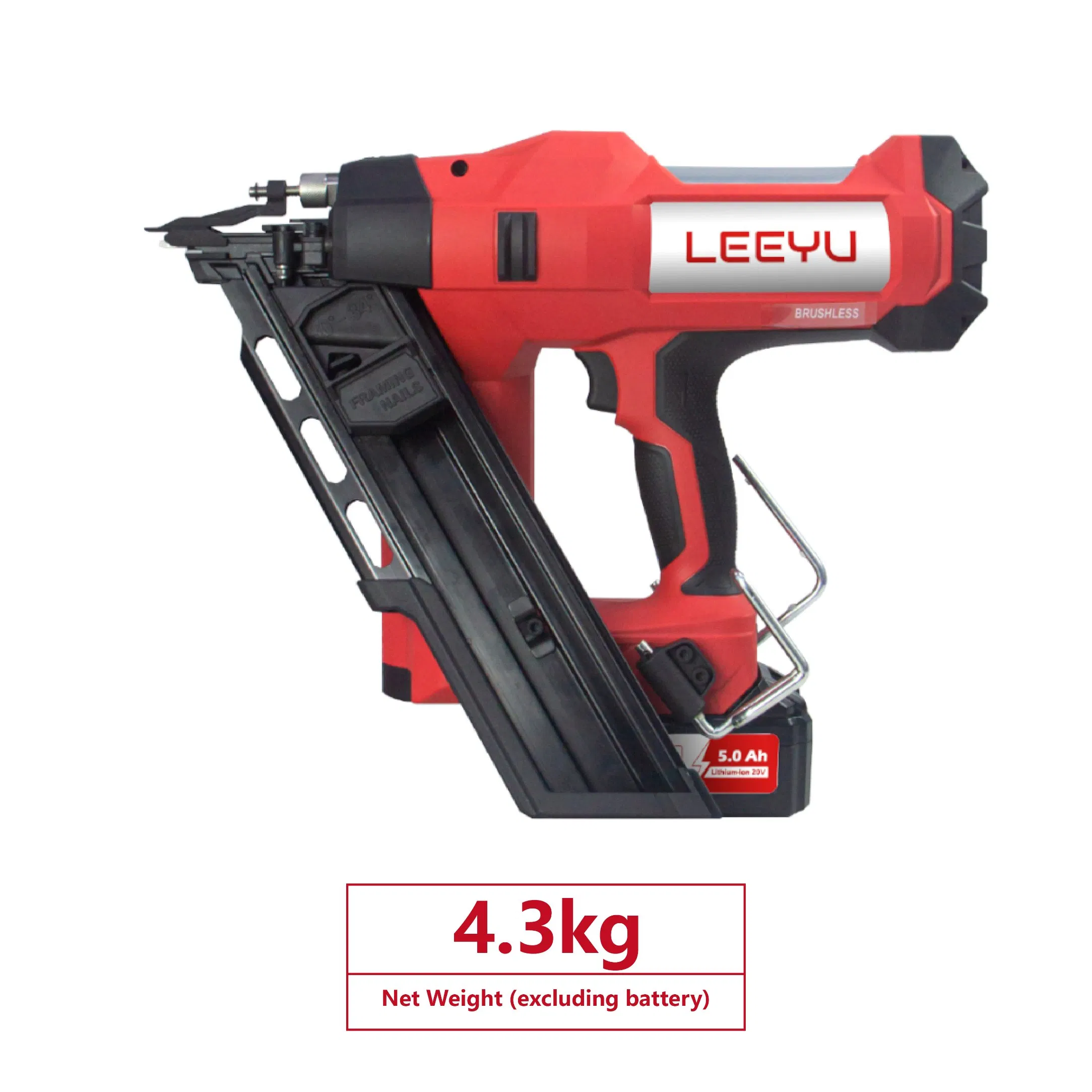 Аккумуляторный гвоздезабивной пистолет DCFN110-3490M