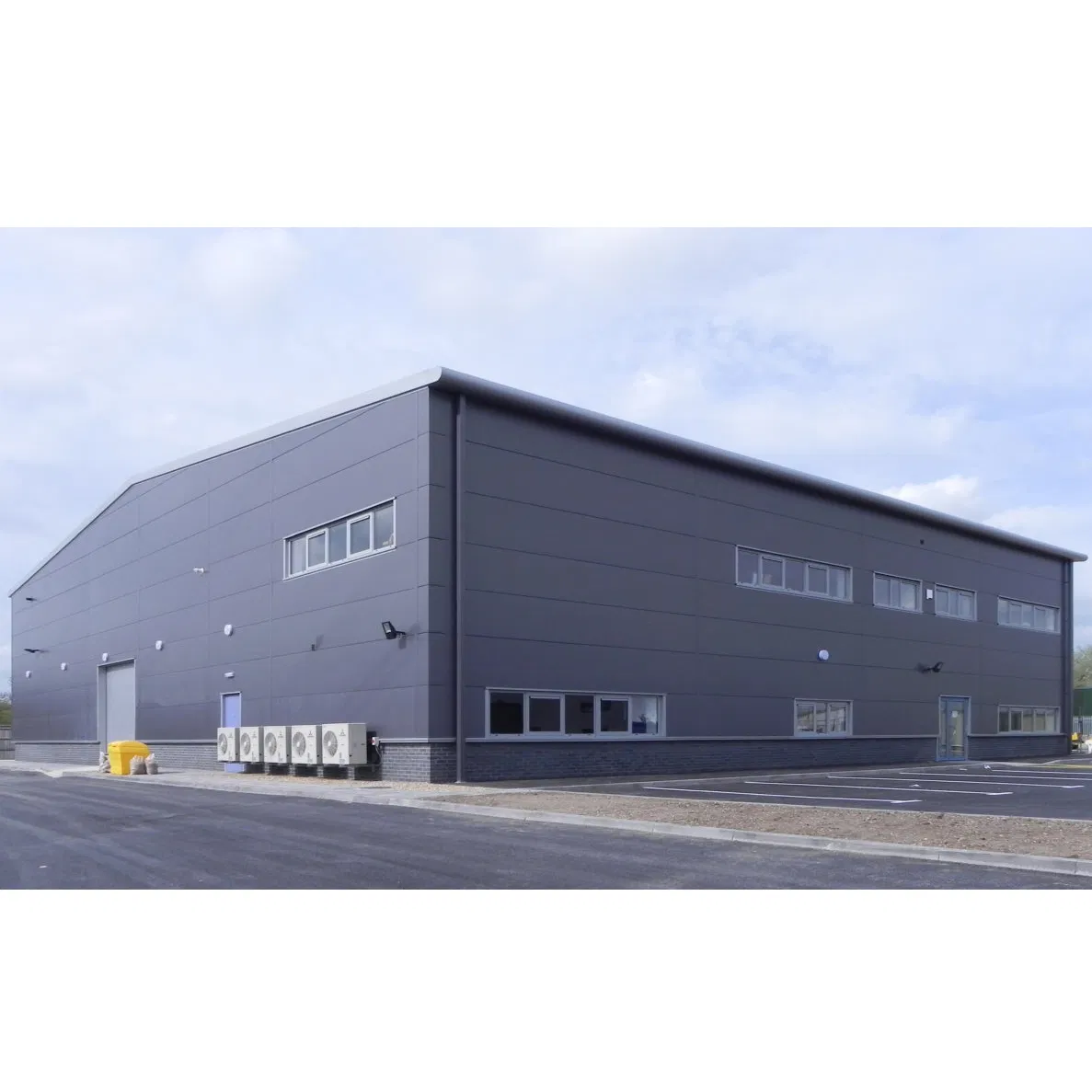 Pre-Engineer Hop Galvanized Steel Column Steel Structure Warehouse Building