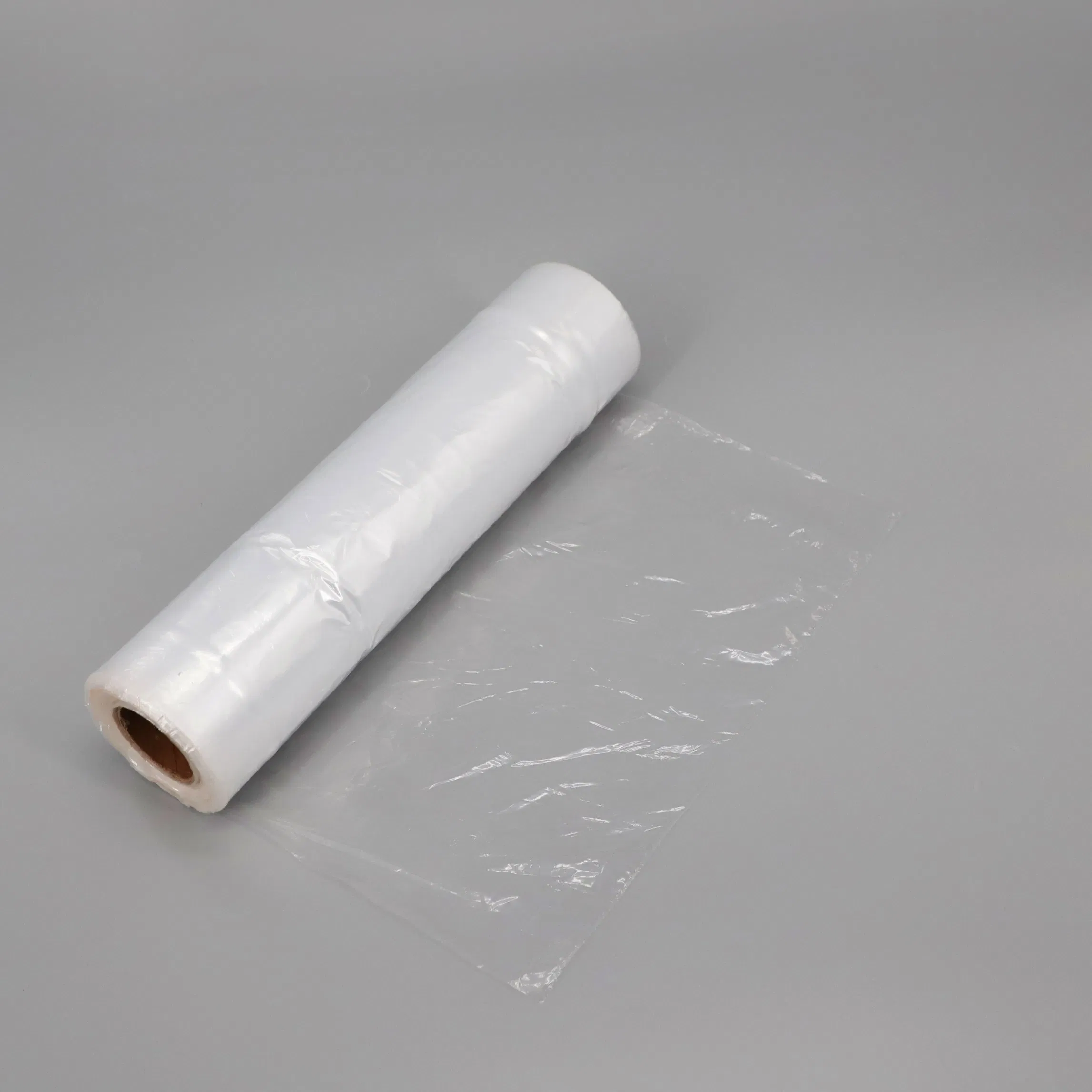 HDPE Clear Transparent Plastic Fruit Vegetable Packing Bag on Roll
