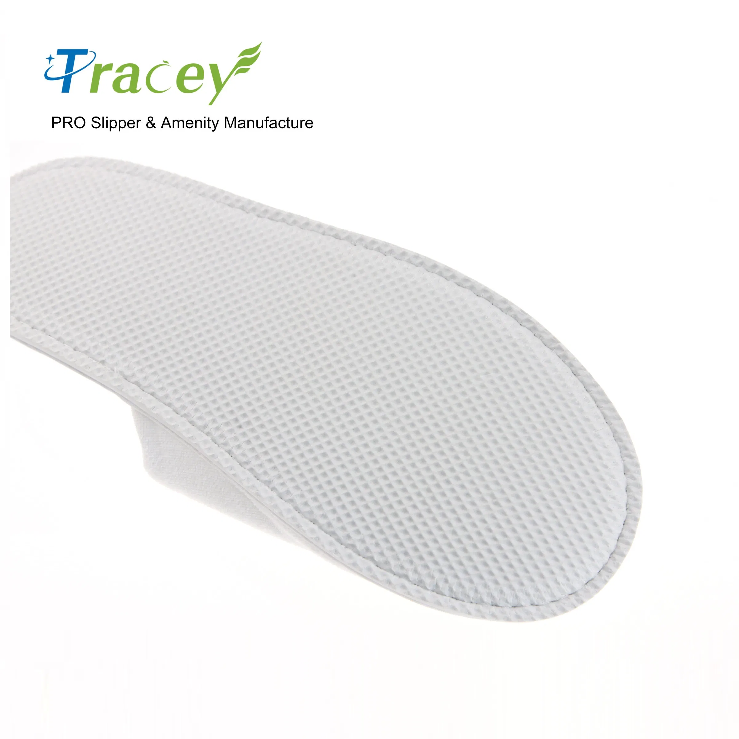 Whole Sales Cheap Price Comfortable Indoor Bedroom White Hotel Disposable Slippers for Hotel Guests Slippers