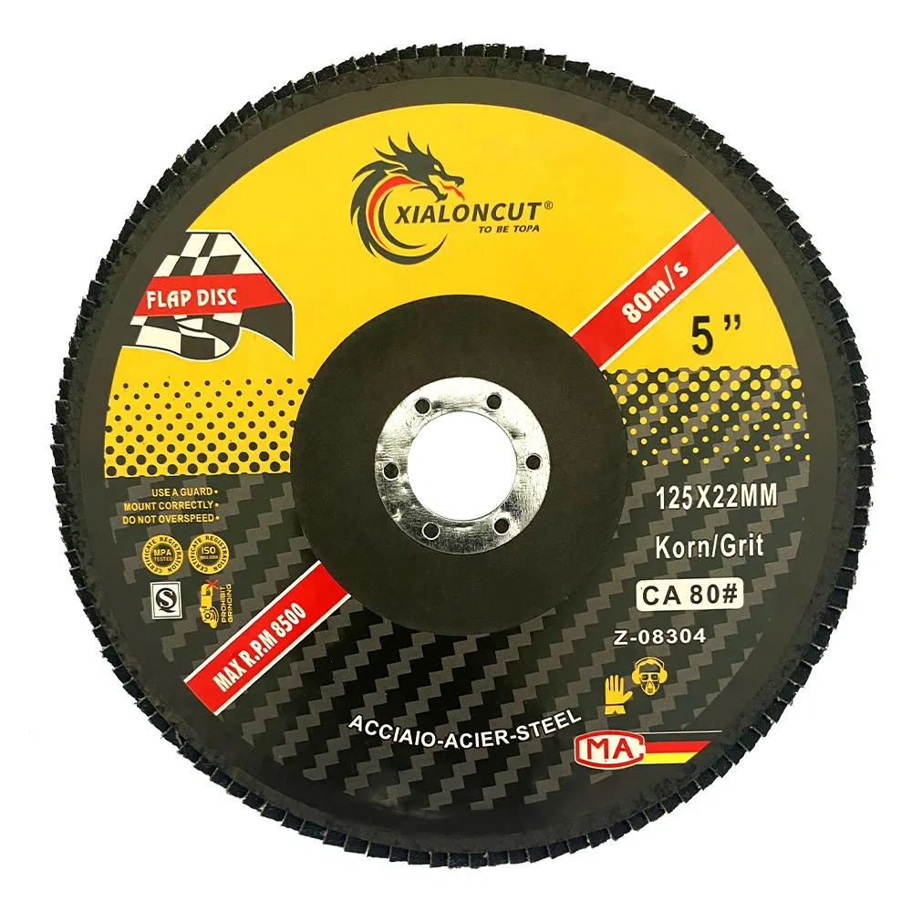 Лепестковый шлифовальный круг T29 из оксида алюминия и циркония, 40-60 грит