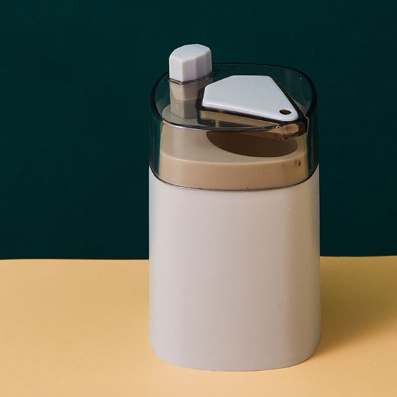 Semi-Automatic Pop-up Toothpick Box One-Click Pop-up Toothpick Dispenser Desktop Holder Storage Box Wbb15794