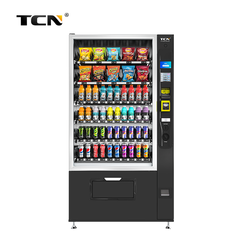 Tcn Snack Beverage Cold Drink Beer Milk Automatic Combo Vending Machine with CE and ISO9001 Certificate
