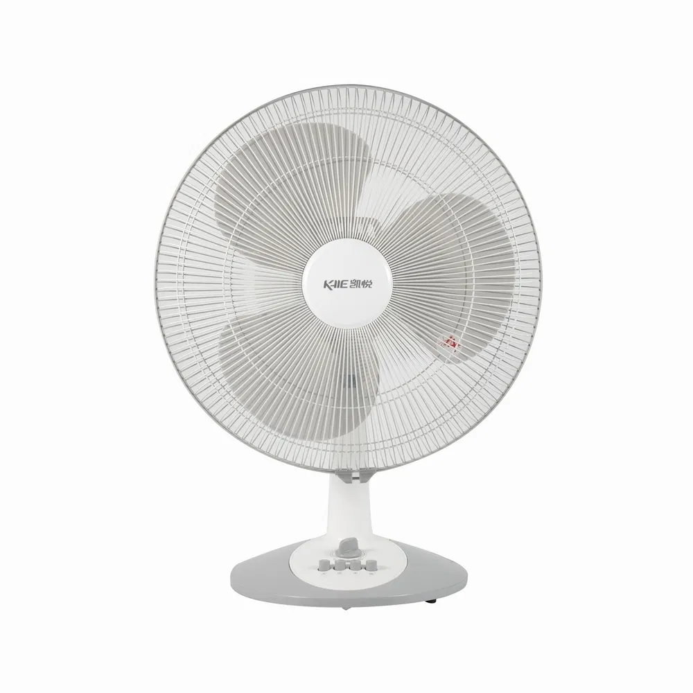 Stylish 3-Petal Electric Table Fan with Large Diameter