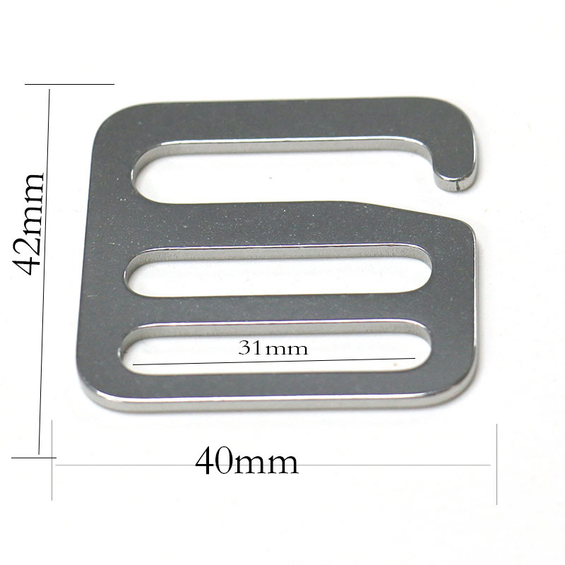 16mm-31mm Stainless Steel G Hook Buckle