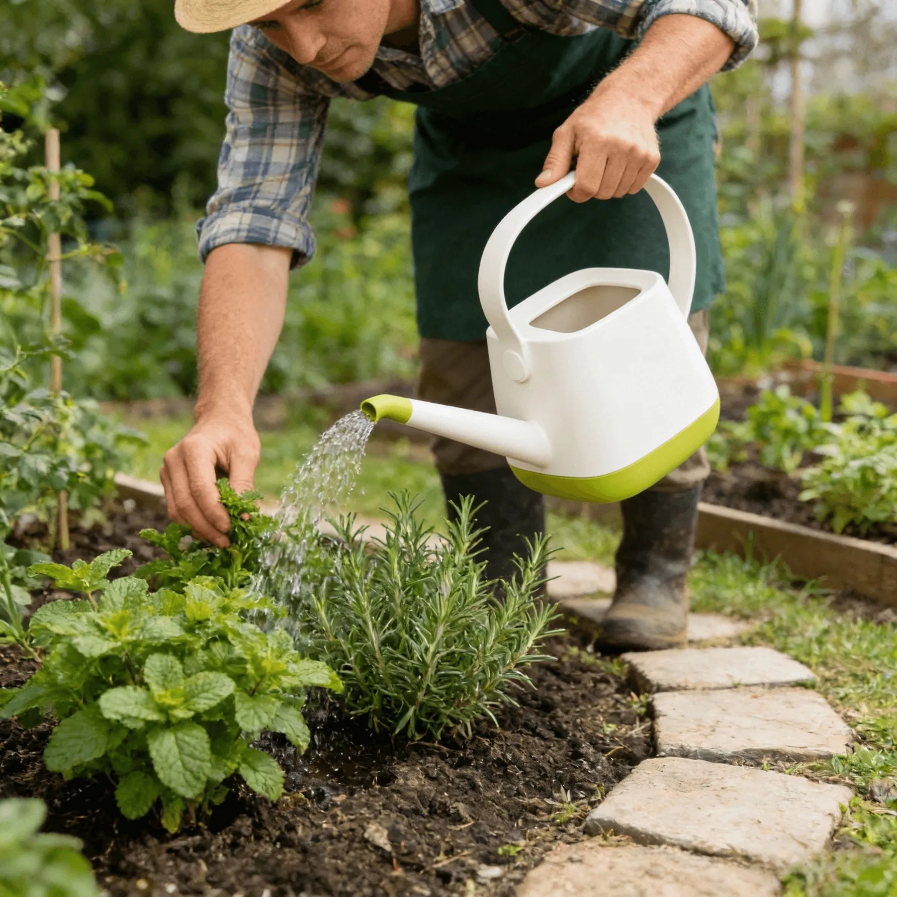 Factory Direct Plastic Watering Can with Competitive Price