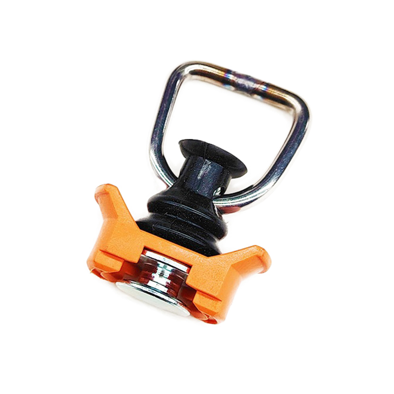 Single Stud L-Track Fitting Tie Down Lashing D Ring