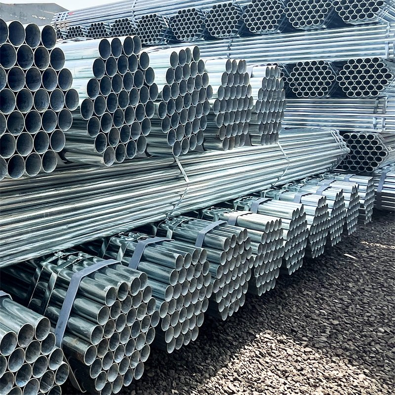 En39 1 1/2" Hot Dipped Galvanized Scaffolding Steel Pipes 3/4/6m Length