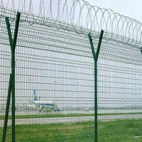 Airport Welded Wire Fence Has High Security, Corrosion-Resistant
