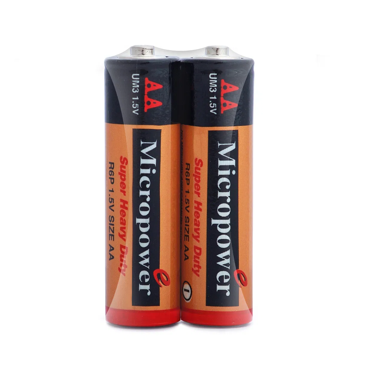 Hot Sale 1.5V Size AA R6 Um3 Super Heavy Duty Dry Battery for Toy Car