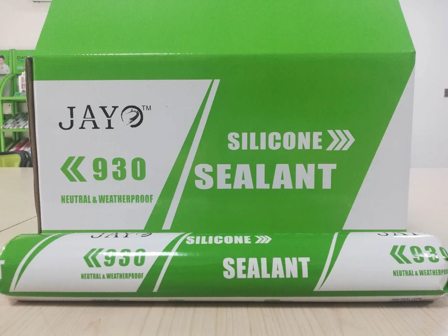 590ml Sausage Curtain Wall Glass Construction Material Structural Neutral Sealant Silicone