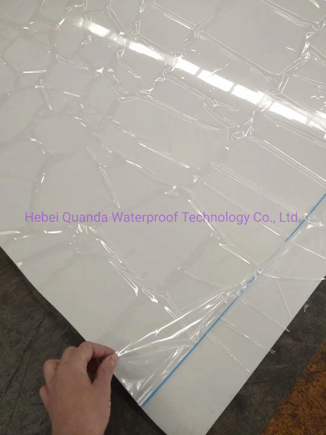 HDPE Non-Asphalt Base Self Adhesive Waterproof Membrane