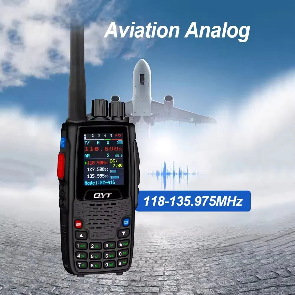 Портативная рация Qyt KT-A16 Air Band 6Вт, 200 каналов