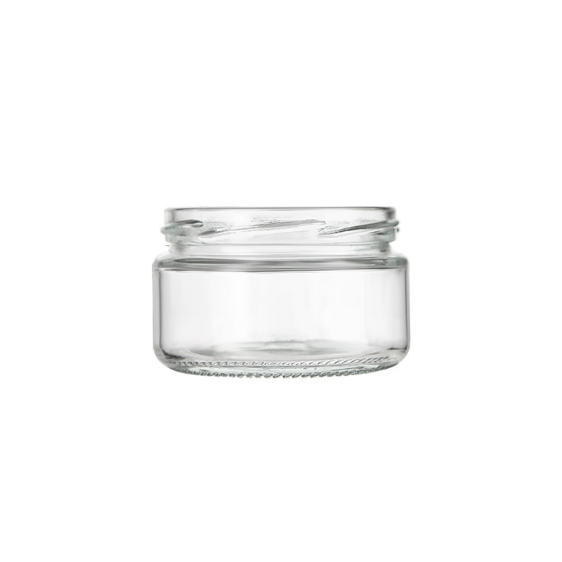 Wholesale Versatile 180ml Clear Glass Jar with Airtight Lid
