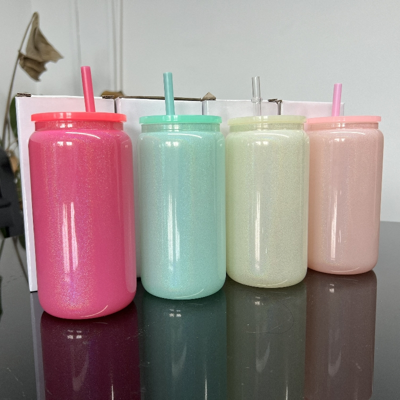 Бокал для пива с голографическим блеском 16oz