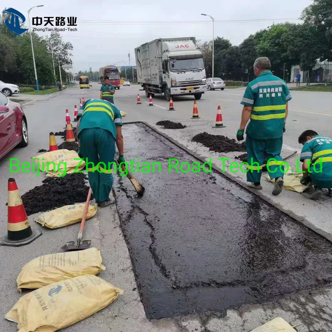 Bituminous Road Repair Cold Mix Asphalt Fast Open Traffic