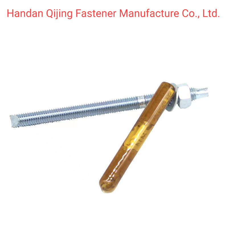 High-Strength Carbon Steel Zinc Plated Chemical Anchor Bolt