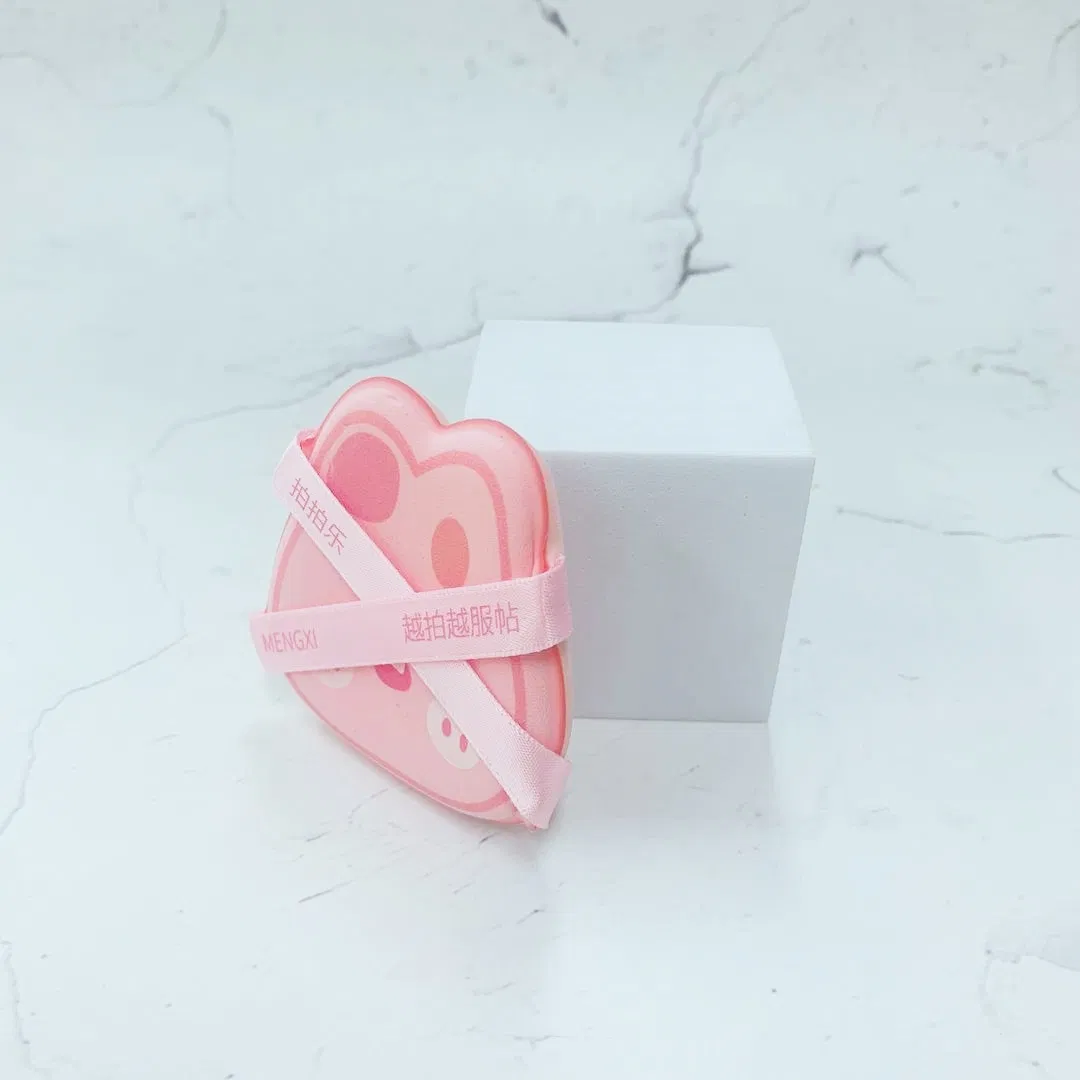 Cute Powder Puff Dry Wet Use Reusable Support Private Label Service