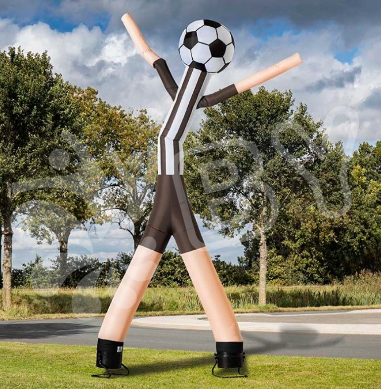 Giant 2 Legs Sky Puppet, Football Player Inflatable Air Dancer for Event