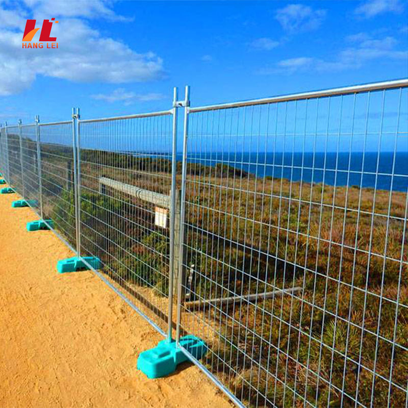 High Strength Australian Canada Standard Compliant Durable Temporary Wire Mesh Movable Fence for Construction Zone Concert and Public Area Security