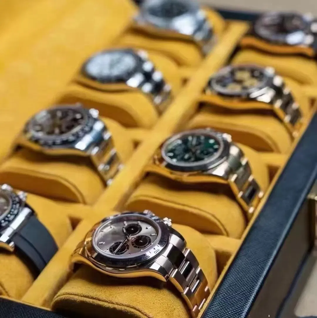 Hot Selling Rolexes Master Designed Fully Automatic Mechanical Watch, Multifunctional Timing Watch, Men's Calendar Watch