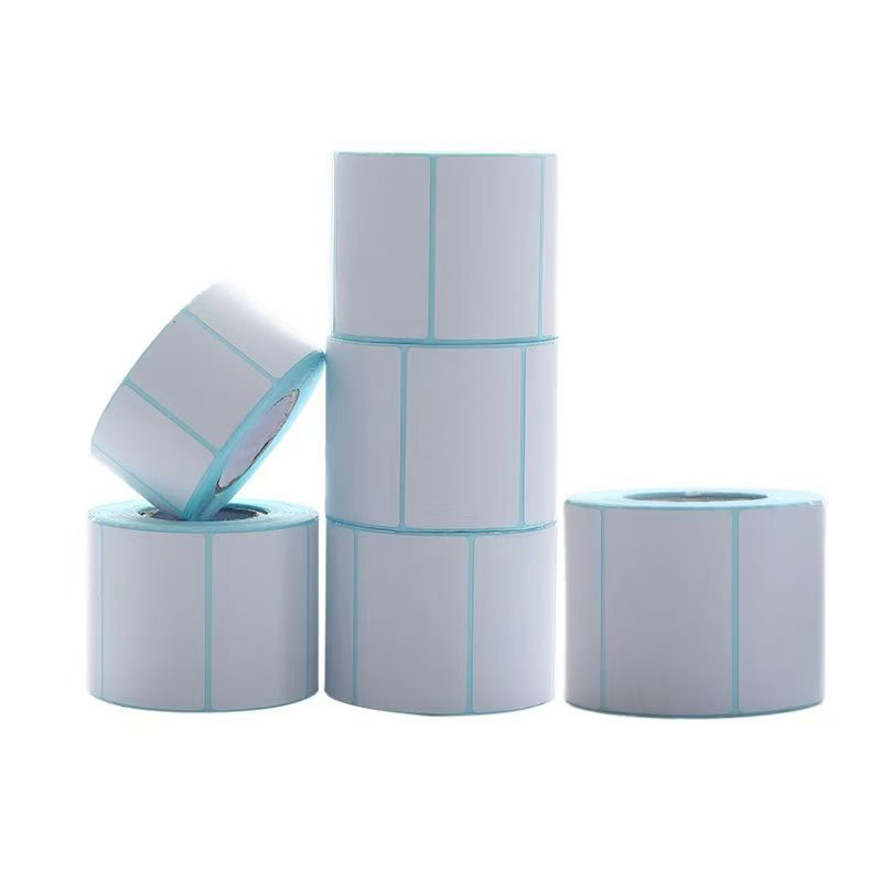 High Quality Three-Proof Self-Adhesive Label Sticker Paper Roll for Supermarket Labels (customizable in size)