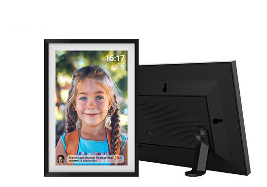 15.6 Inch Best Digital Frame for Gifting Send Photos From Your Phone Quick Easy Setup in APP 32GB WiFi Digital Picture Frame
