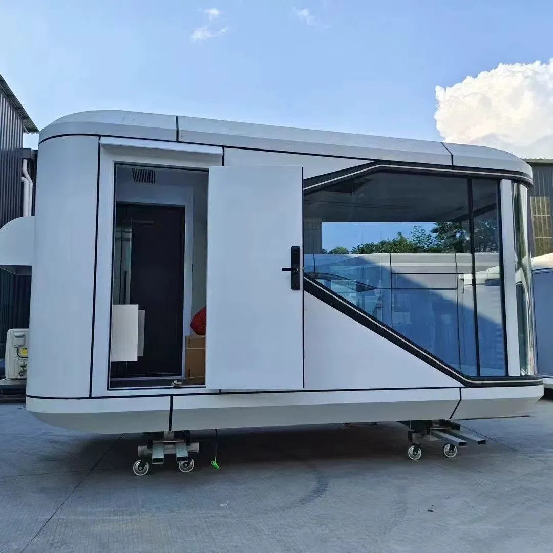 Eco-Friendly Modern Steel Cabin Space Capsule House with Smart System