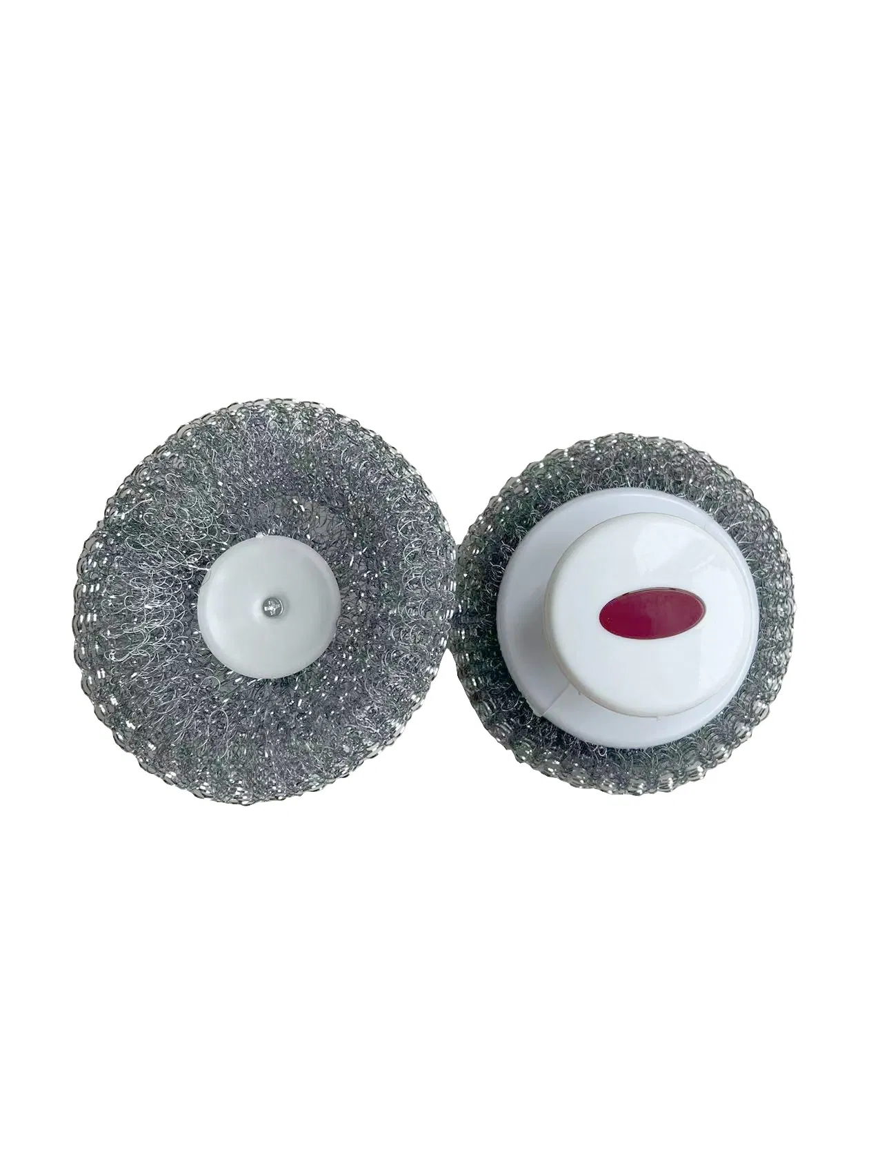 Металлическая сетчатая губка для чистки посуды и поверхностей