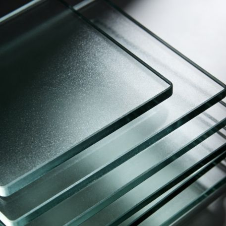 5mm Round/Square Frosted Glass for Decorative Observation Window / Translucent Display Case Accent