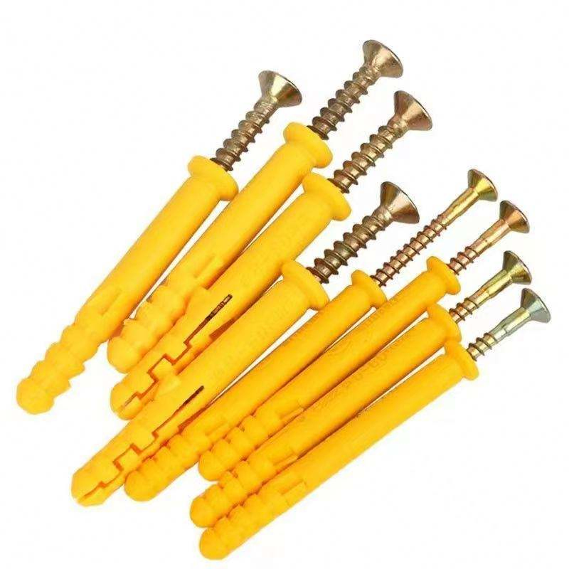 Versatile Plastic Nylon Wall Anchors for DIY Home Improvement Projects